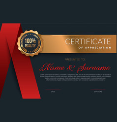 Certificate Of Appreciation Modern Template