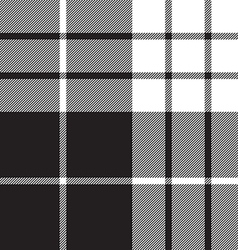 Macleod Tartan Black White Seamless Pattern