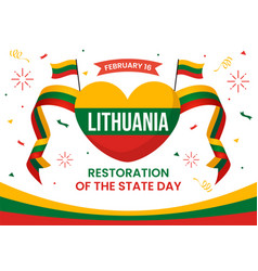 Lithuania Restoration Of The State Day On 16