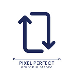 Repeat Pixel Perfect Linear Ui Icon