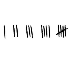 Tally Marks Prison Sticks Lines Counter