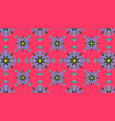 Indian Mandala Flower Pattern Banner