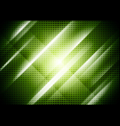 Dark Green Abstract Shiny Background