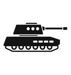 Military Tank Silhouette