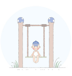 Boy On The Swing