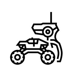 Remote Controlled Toy Child Game Play Line Icon