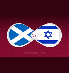 Scotland Vs Israel In Football Competition Group