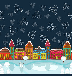 Christmas House Background