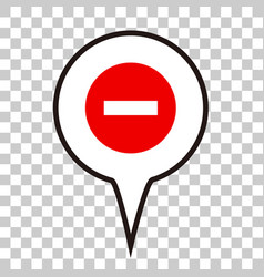 A Stop Mark Icon In Speech Balloon