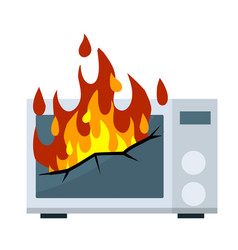 Home Electrical Appliances Broken Microwave