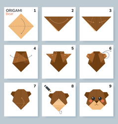 Origami Tutorial For Kids Cute Bear