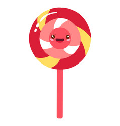 Big Lollipop Sweet Food Bright Funny Kawaii