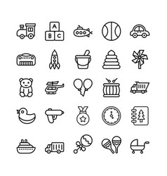 Toy Line Icons 1