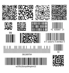 Bar Code Types Set