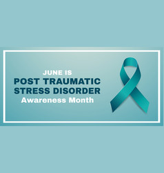 Ptsd Awareness Month Concept