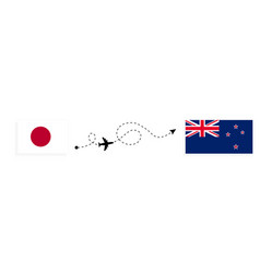 Flight And Travel From Japan To New Zealand By