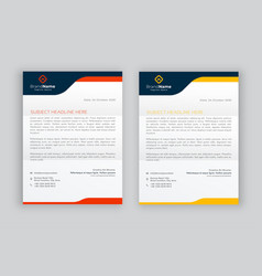 Business Corporate Letterhead Design Template