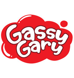 Gassy Gary Logo Text Design