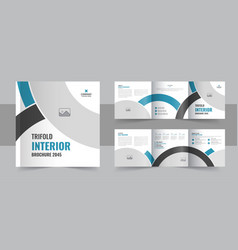 Interior Design Square Trifold Brochure