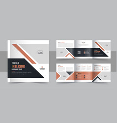 Interior Design Square Trifold Brochure