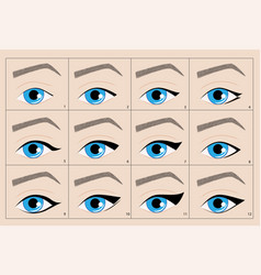 Types Of Permanent Makeup Eyeliner Arrow