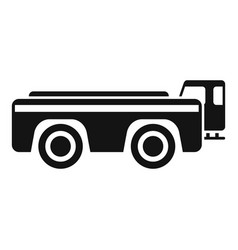 Big Cargo Truck Icon Simple Airport