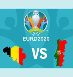 Euro 2020 Round 16 Belgium Vs Portugal Map