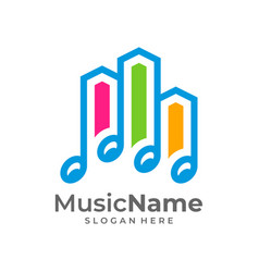 Music City Logo Icon City Music