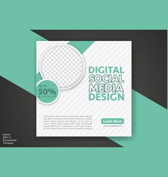 Modern Social Media Template Discount Promo