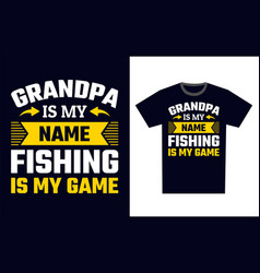 Fishing T Shirt Design Template