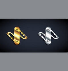 Gold And Silver Swiss Army Knife Icon Isolated On