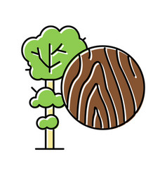 Teak Wood Color Icon