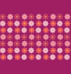 Wallpaper Of Abstract Flower On Deep Pink