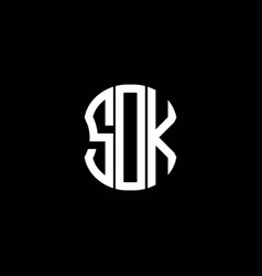 Sdk Letter Logo Abstract Creative Design