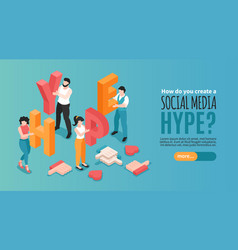 Social Media Hype Banner