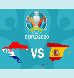 Euro 2020 Round 16 Croatia Vs Spain Map