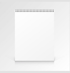 Paper Notebook Journal On A White Background