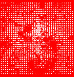 Red And White Abstract Grunge Background