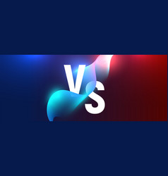 Vs logo versus for games and sports Royalty Free Vector