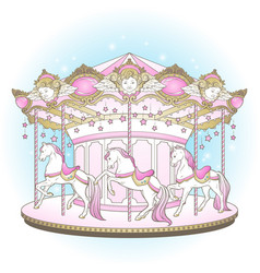 Carousel La Belle Epoque Cute Merry Go Round