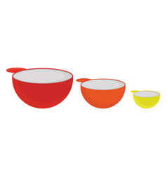 Measuring Cups On A White Background