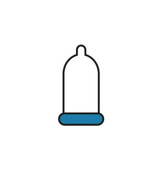 Condom Medical Line Icon