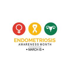 Endometriosis Awareness Month Template Design