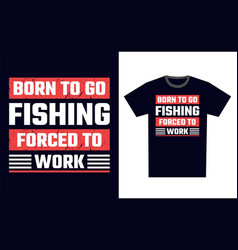 Fishing T Shirt Design Template