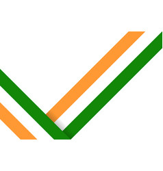 National Tricolor Ribbon Of India