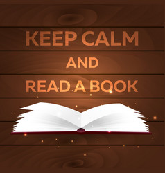 Book Poster Keep Calm And Read A Open