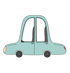 Cartoon Machineflat Icon Car