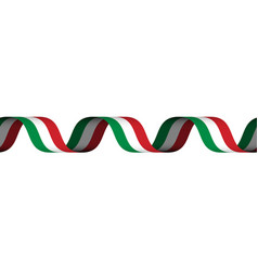 National Tricolor Ribbon Of Italy