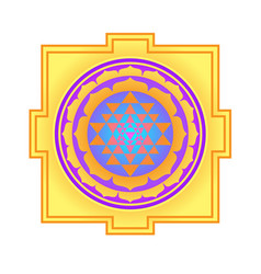 Sri Yantra Or Chakra Form Mystical