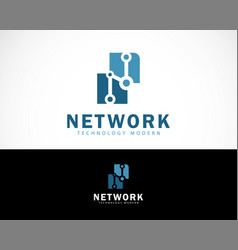 Network Logo Creative Brand Technology Business